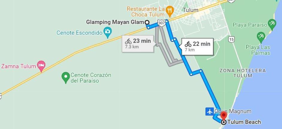Glamping Mayan Glam 图卢姆 外观 照片