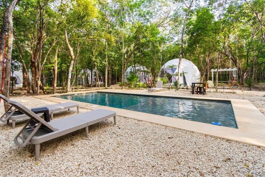 Glamping Mayan Glam 图卢姆 外观 照片