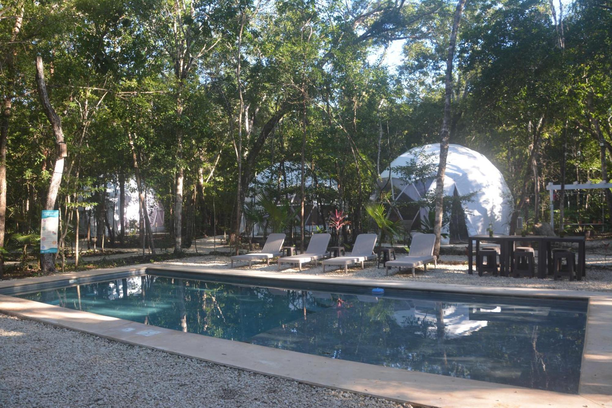 Glamping Mayan Glam 图卢姆 外观 照片